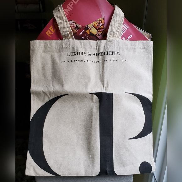 BRAND NEW Cloth and Paper Tote Bundle-5 - Picture 14 of 15